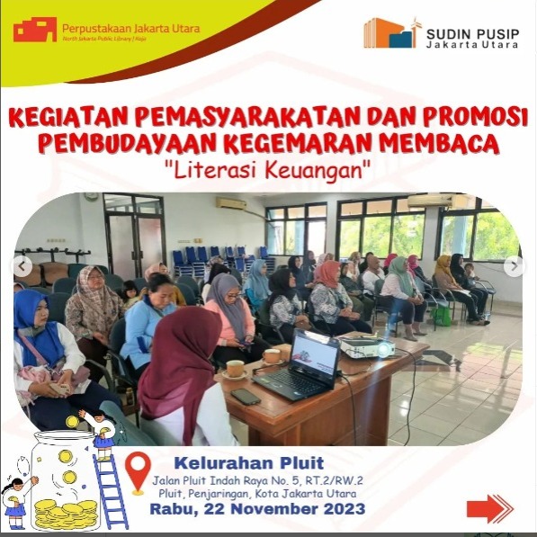 Yuk Belajar Literasi Keuangan Bareng Sudin Pusip Jakarta Utara